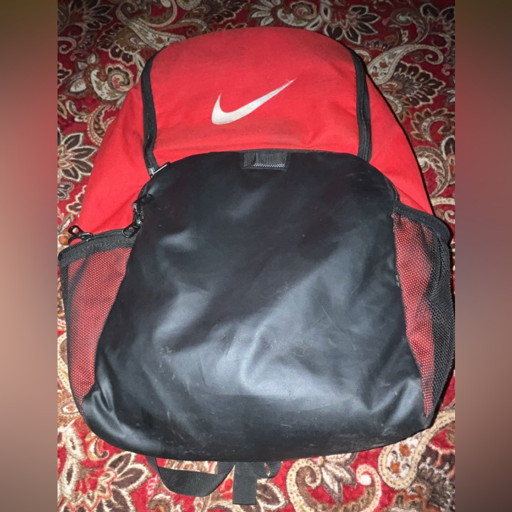 Black and Red Men's Backpack
